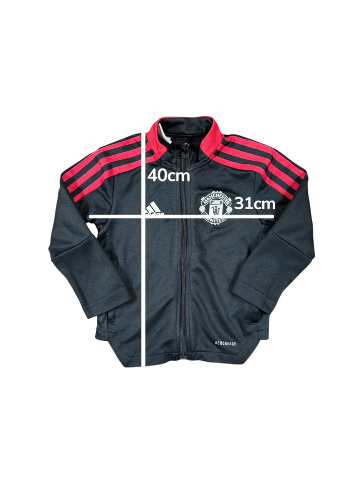 2021/22 Manchester United Adidas Training Jacket - 9/10 - (2-3 Years)