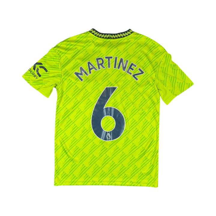 2022-23 Manchester United Third Shirt MARTINEZ #6 - 8/10 - (13-14 Years)