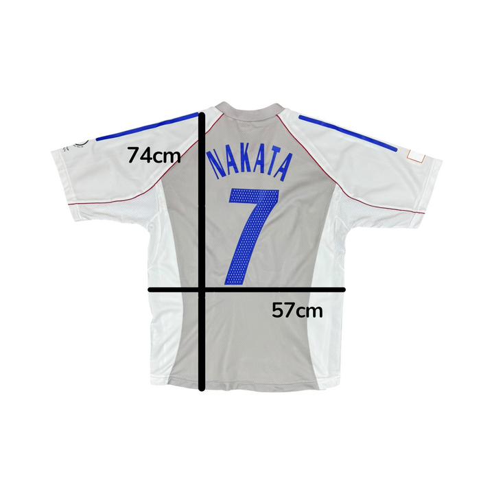 2002 Japan Adidas Away Shirt Player Authentic #7 NAKATA - 8/10 - (L)