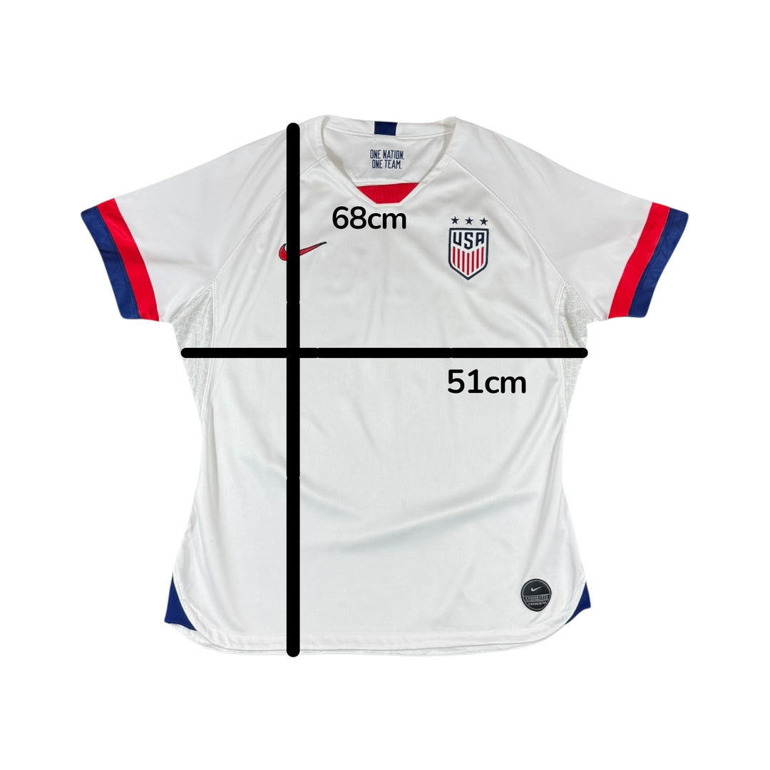 2019-20 USA Nike Home Shirt Womens - 8/10 - (XL)