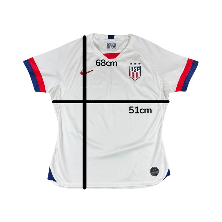 2019-20 USA Nike Home Shirt Womens - 8/10 - (XL)