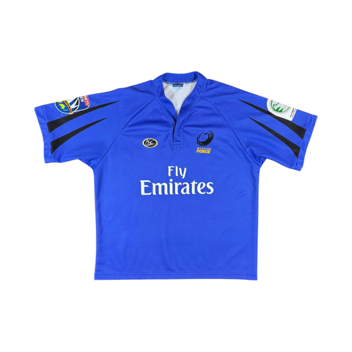 2007 Western Force ISC Rugby Home Shirt - 9/10 - (2XL)