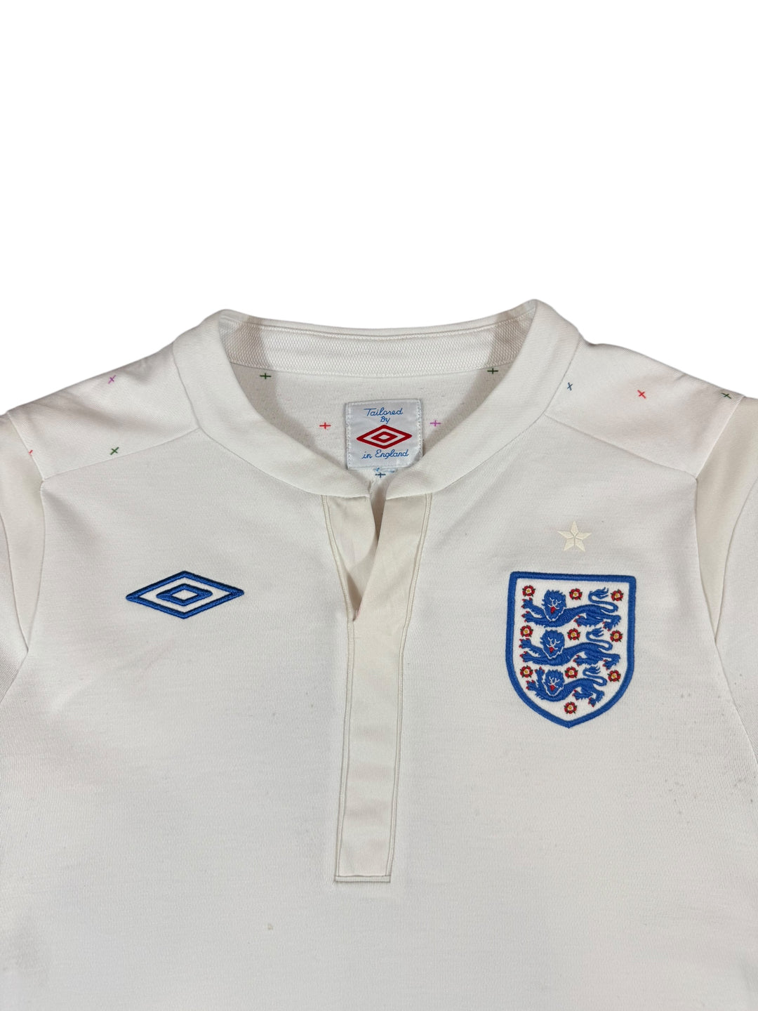 2010/11 England Umbro Football Shirt #17 Young - 7/10 - (XS)