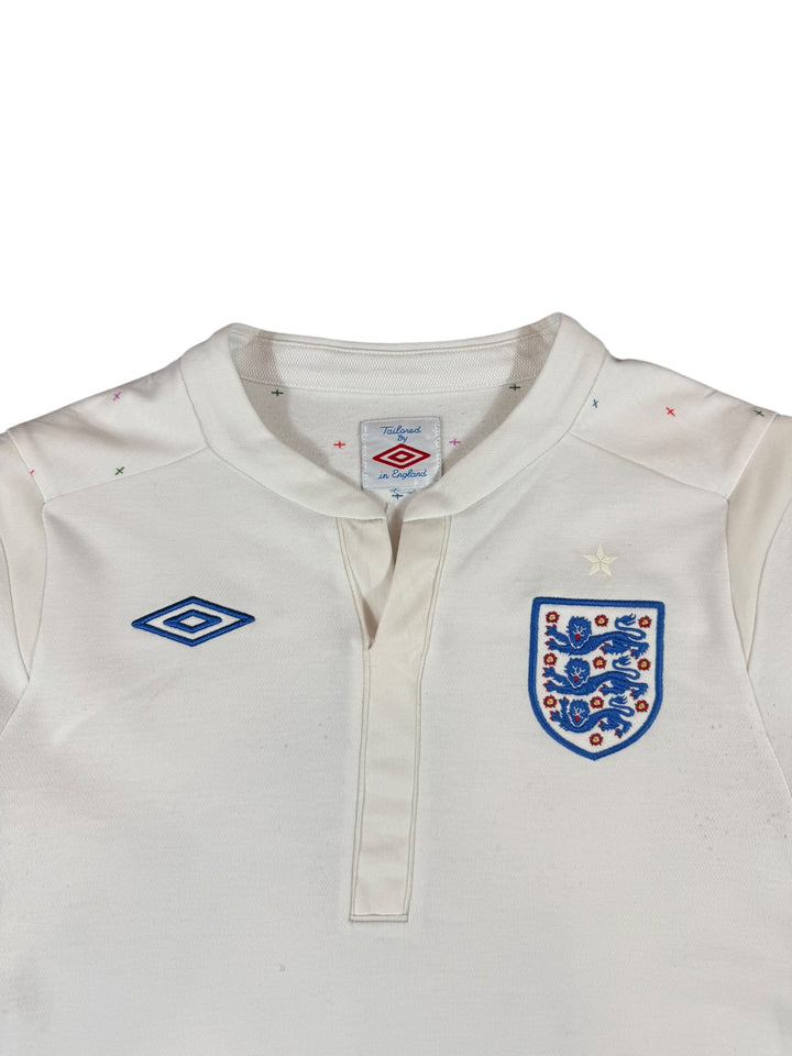 2010/11 England Umbro Football Shirt #17 Young - 7/10 - (XS)