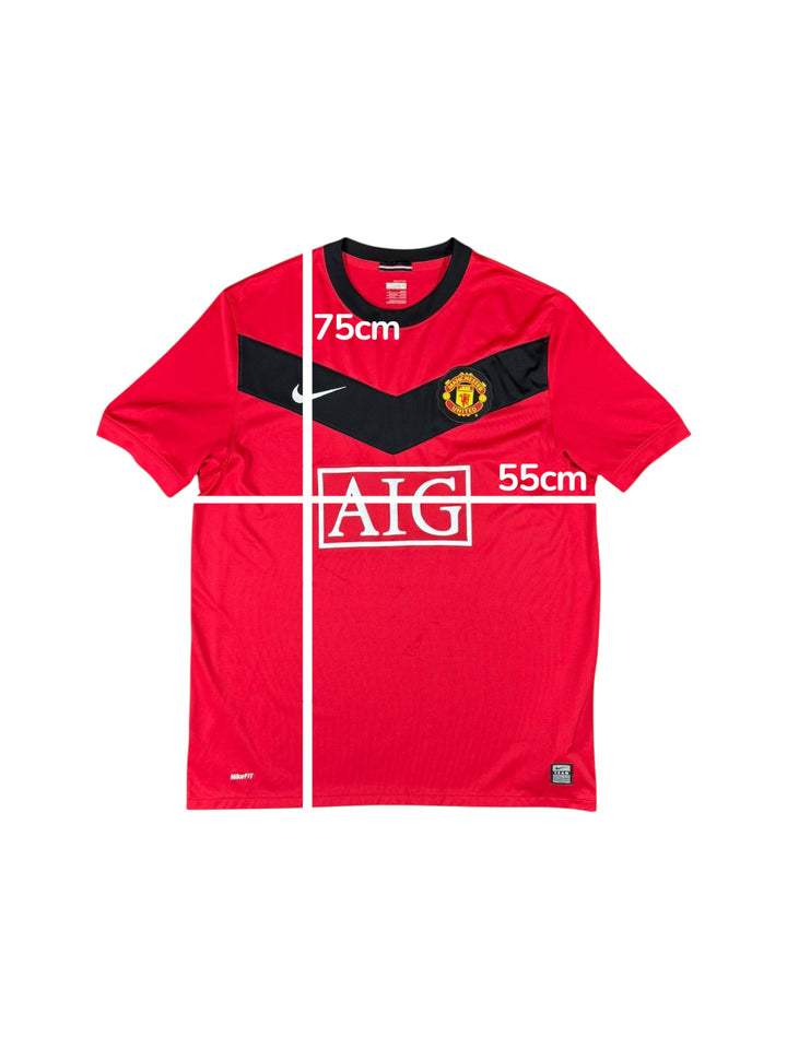 2009/10 Manchester United Nike Home Shirt - 8/10 - (L)