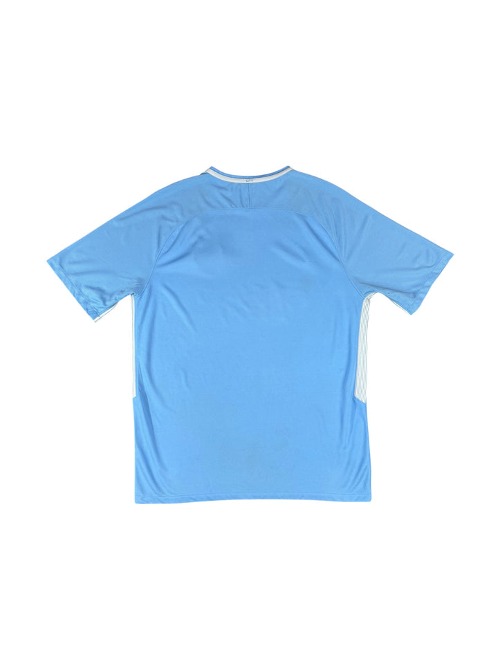 2017/18 Manchester City Nike Home Shirt - 7/10 - (XL)