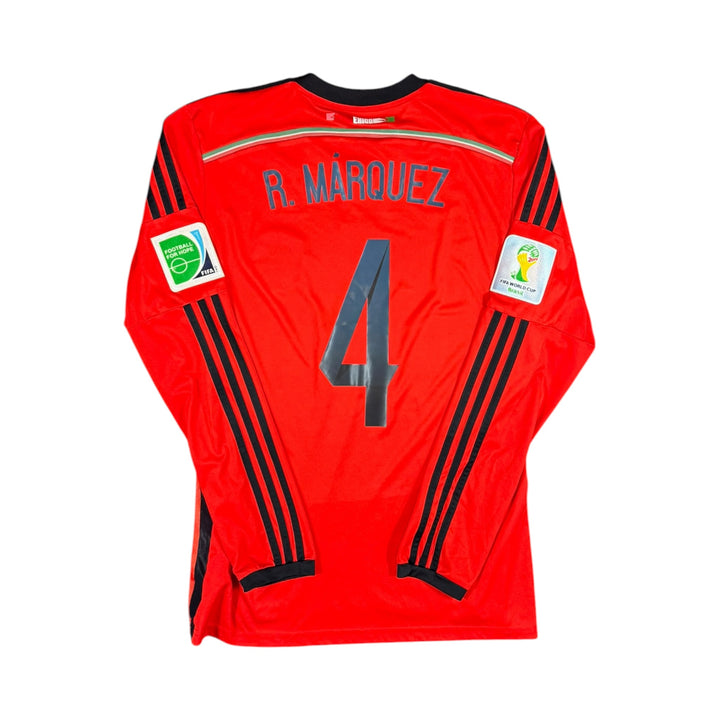 2014-15 Mexico Adidas L/S Away Shirt #4 R. MARQUEZ - 7/10 - (M)