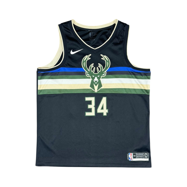 2024 Milwaukee Bucks Nike Basketball Jersey #34 ANTETOKOUNMPO - 8/10 - (XL)