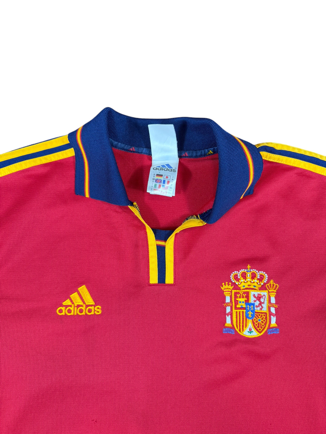 1999/02 Spain Adidas Football Shirt - 7/10 - (S)