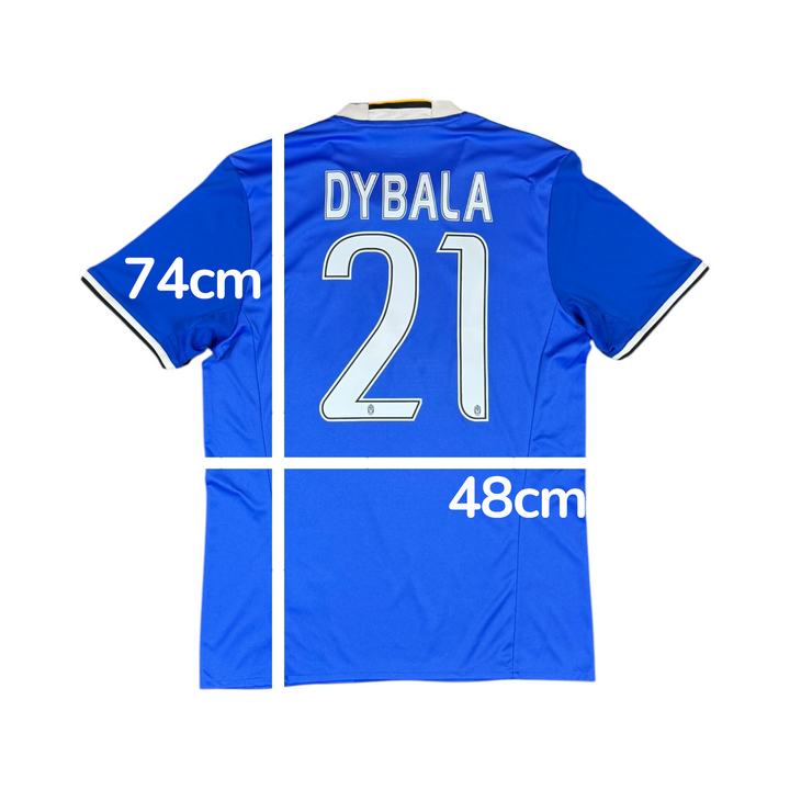 2016-17 Juventus Away Shirt DYBALA #21 - 9/10 - (M)