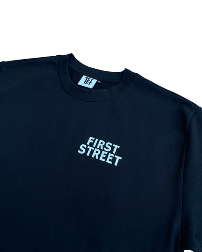 First Street Founders Club Tee Midnight Black