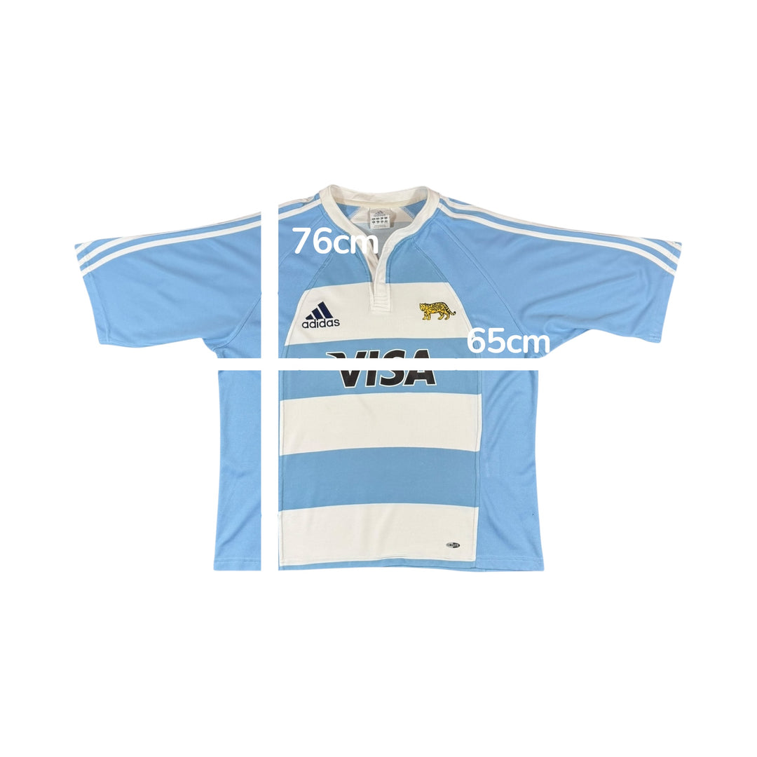 2006-07 Argentina Adidas Home Rugby Shirt - 7/10 - (XL)