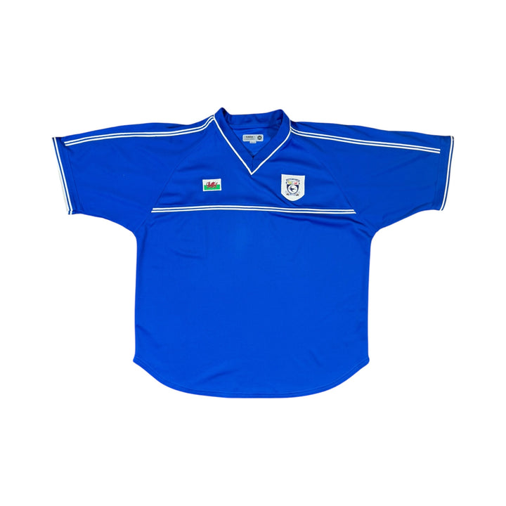 2001-02 Cardiff City Xara Home Shirt - 9/10 - (XL)