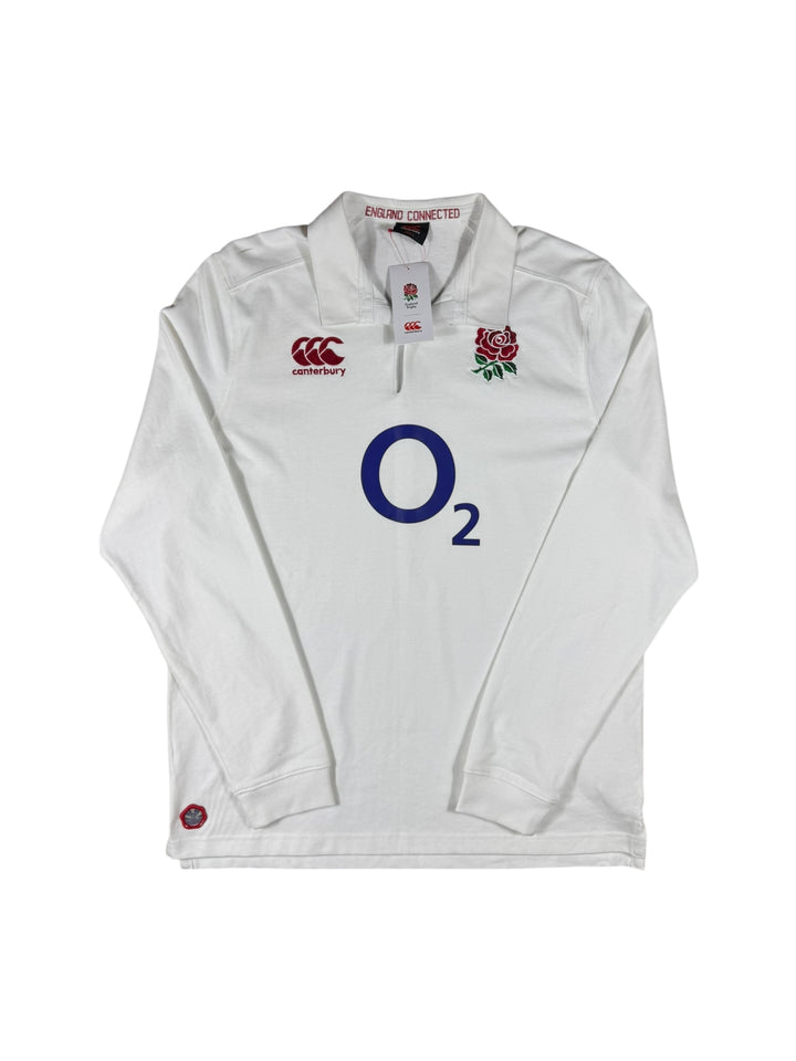 2013/14 England Canterbury Longsleeve Rugby Shirt Brand New (L)