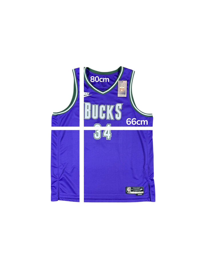 2022-23 Milwaukee Bucks Nike Swingman Antetokounmpo #34 Basketball Jersey Brand New (2XL)