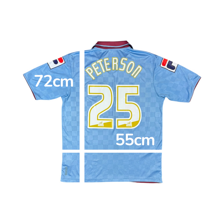2013-14 Tranmere Rovers Away Shirt PETERSON #25 - 7/10 - (XXL)