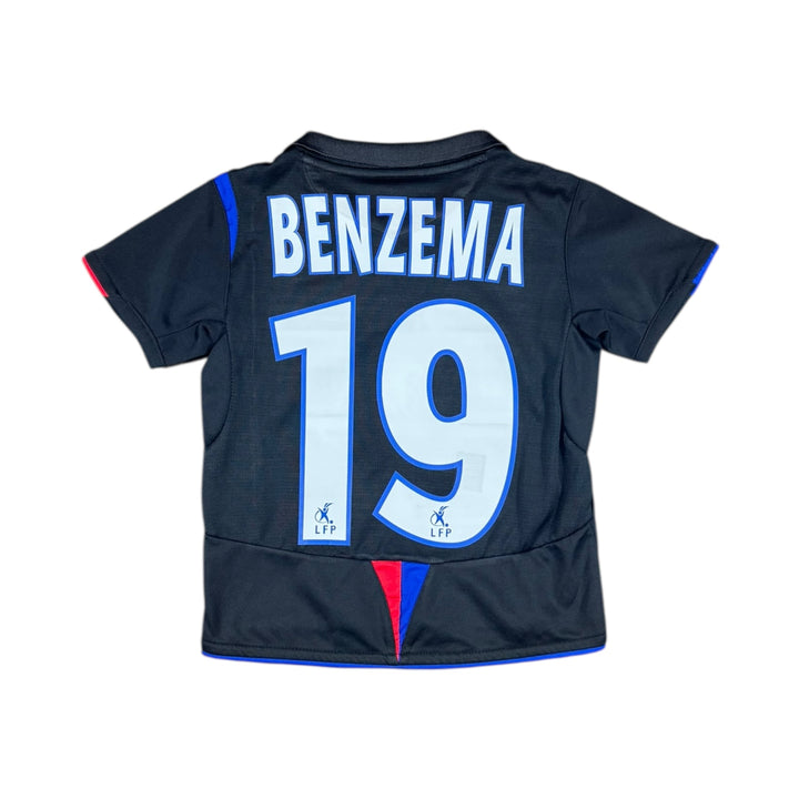 2005-06 Olympique Lyon Umbro Third Shirt #19 BENZEMA - 10/10 - (2-3 Years)