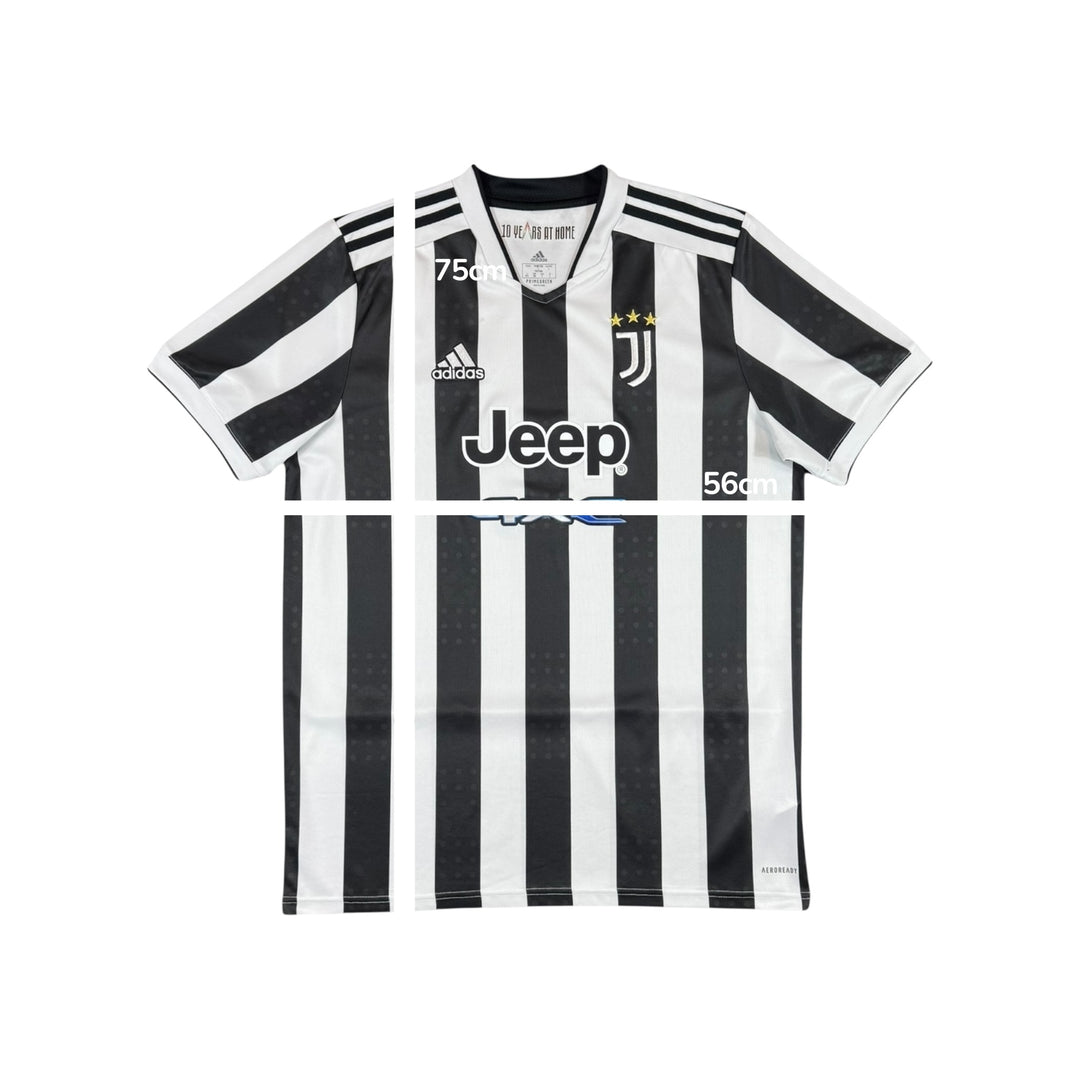 2021-22 Juventus Adidas Home Shirt - 9/10 - (L)