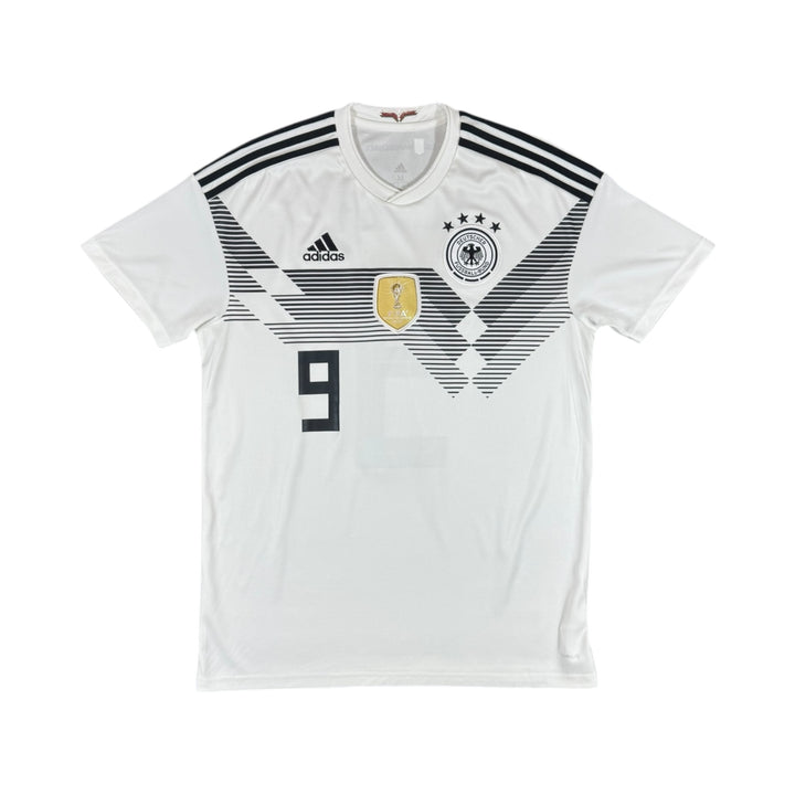 2018-19 Germany Adidas Home Shirt #9 WERNER - 8/10 - (M)