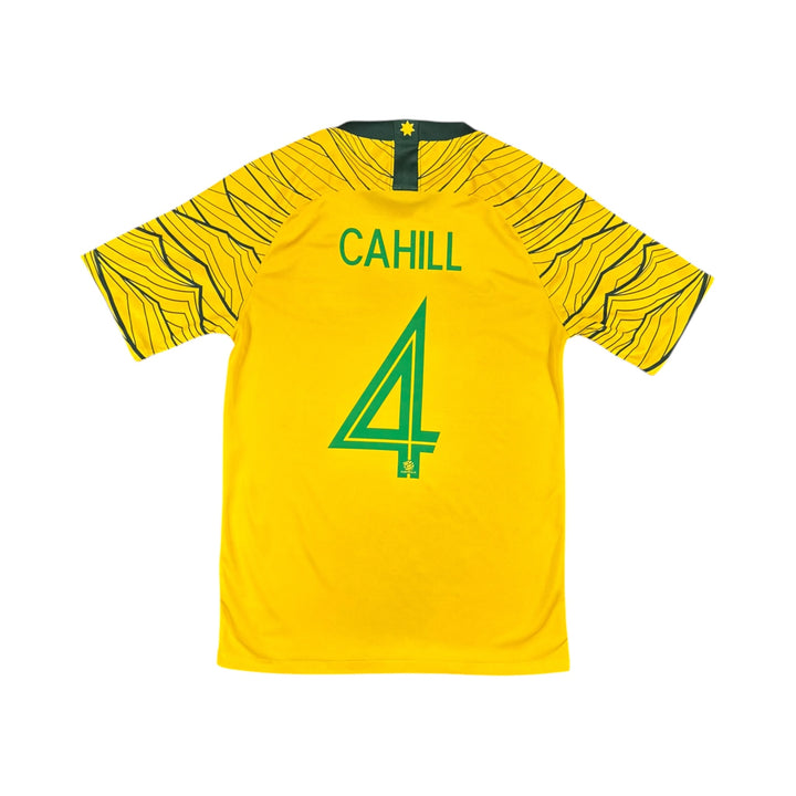 2018-20 Australia Home Shirt CAHILL #4 - 7/10 - (S)