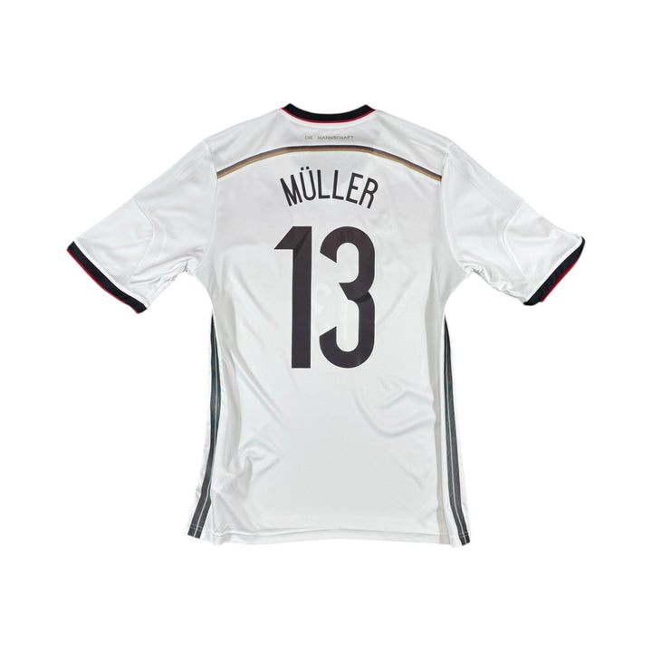 2014-15 Germany Adidas Home Shirt #13 MULLER - 9/10 - (XL)