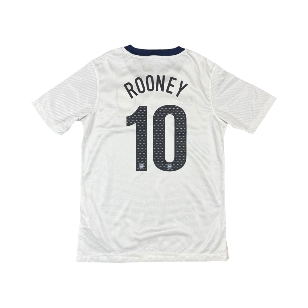 2013-14 England Nike Home Shirt ROONEY #10 - 9/10 - (14-15 Years)