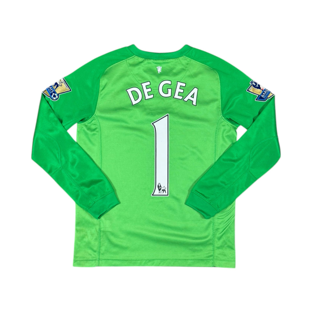 2013-14 Manchester United GK Shirt DE GEA #1 - 7/10 - (11-12 Years)