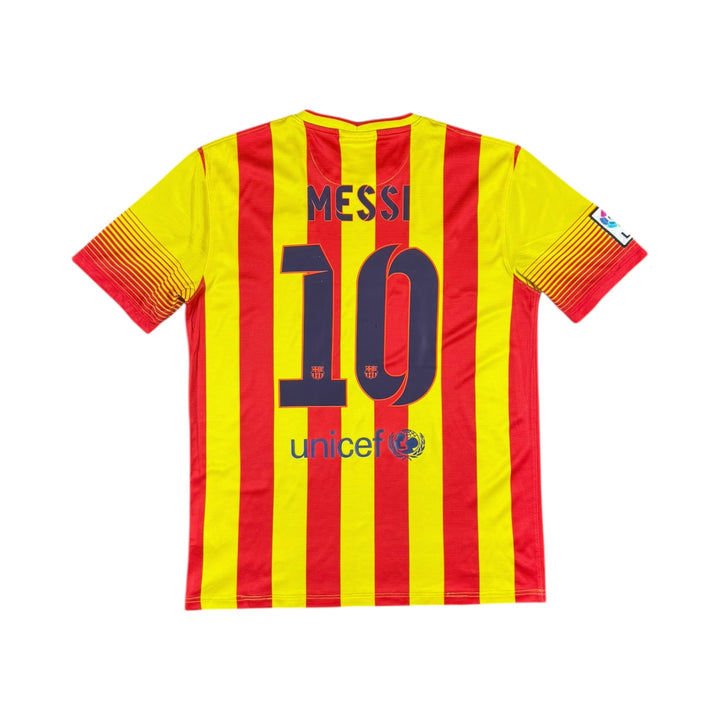 2013-14 Barcelona Nike Away Shirt #10 MESSI - 7/10 - (M)