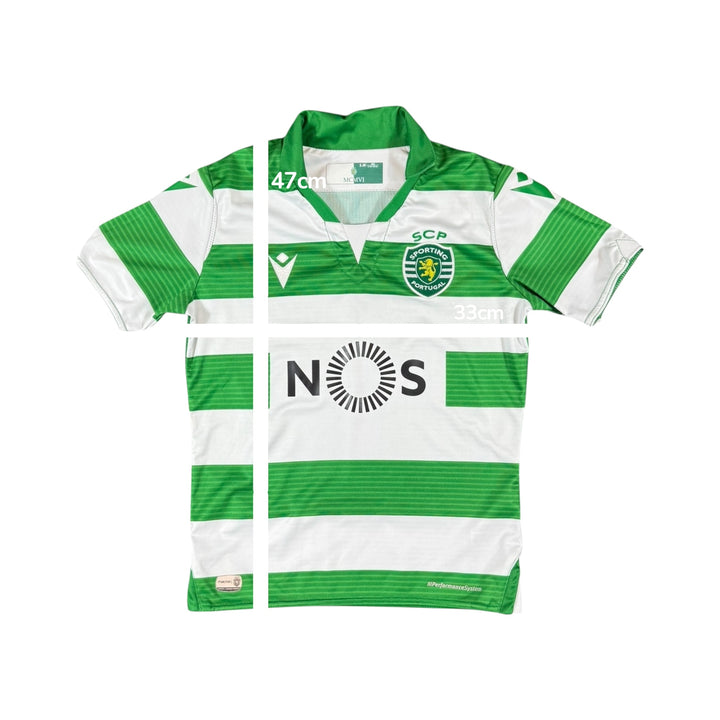 2019-20 Sporting Macron Home Shirt - 8/10 - (7-8 Years)