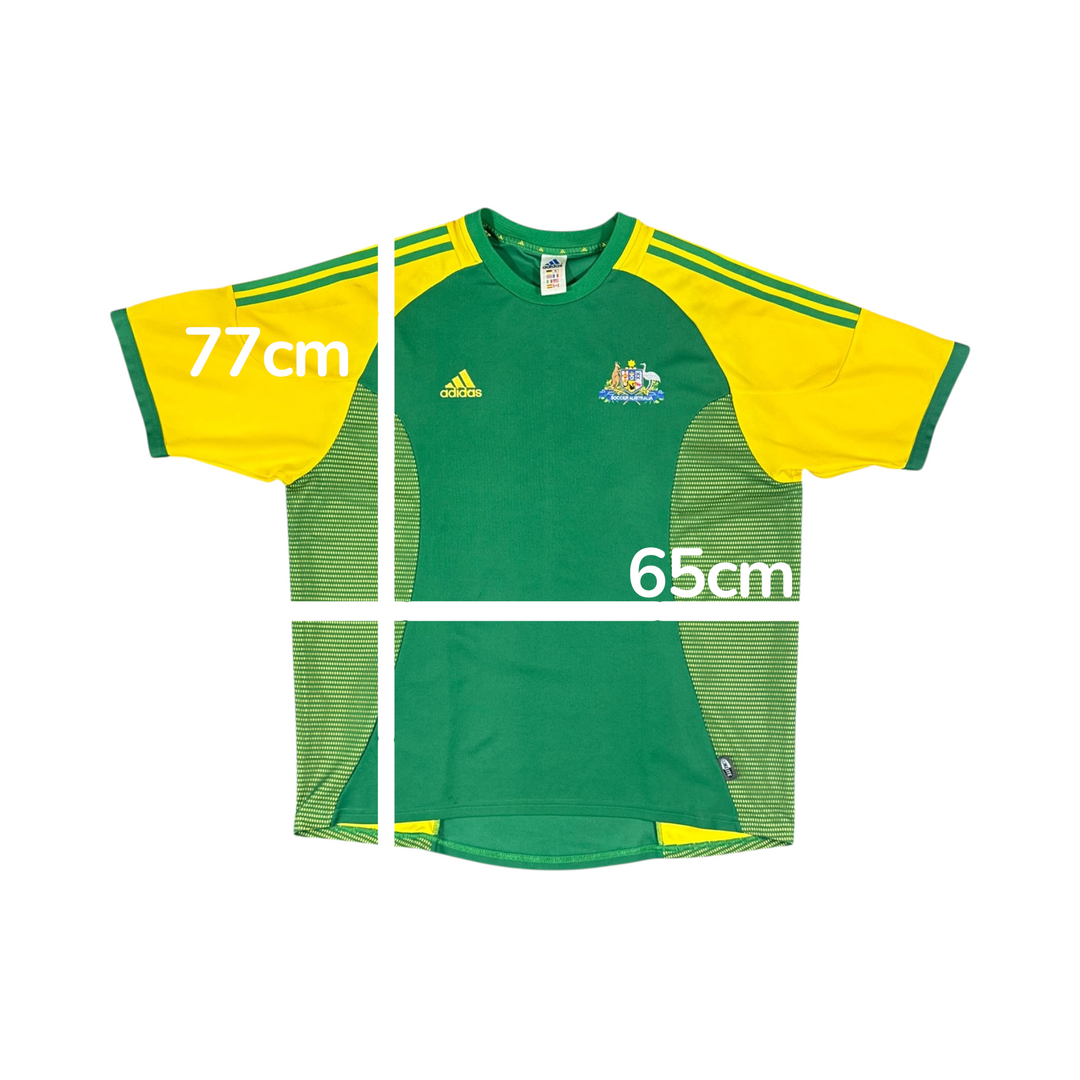 2002-03 Australia Adidas Home Shirt - 9/10 - (2XL)