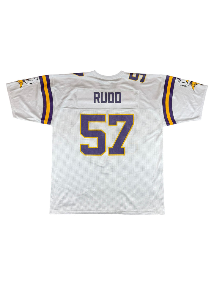 1997 Minnesota Vikings Logo Athletic #57 Rudd NFL Jersey - 8/10 - (XL)