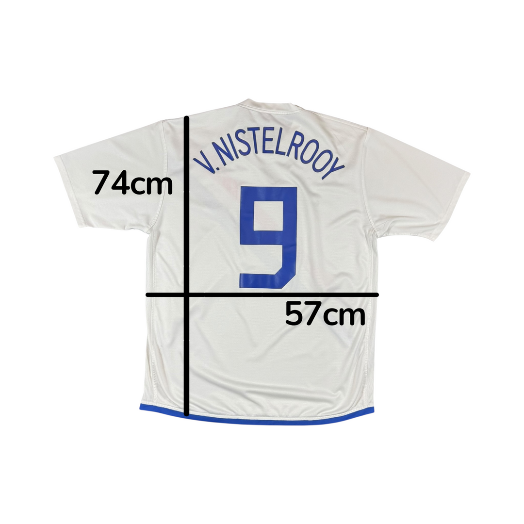 2006-08 Netherlands Nike Away Shirt V. NISTELROOY #9 - 7/10 - (XL)