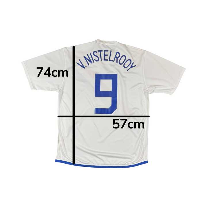 2006-08 Netherlands Nike Away Shirt V. NISTELROOY #9 - 7/10 - (XL)