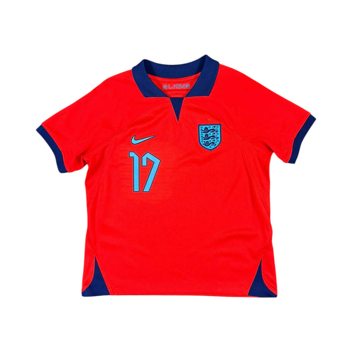 2022-23 England Nike Away Shirt SAKA #17 - 8/10 - (7-8 Years)