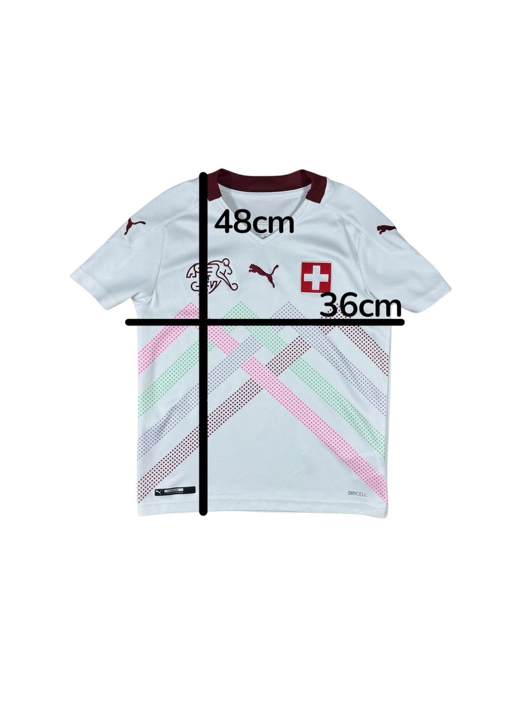2020/21 Switzerland Away Shirt - 9/10 - (7-8 Years)