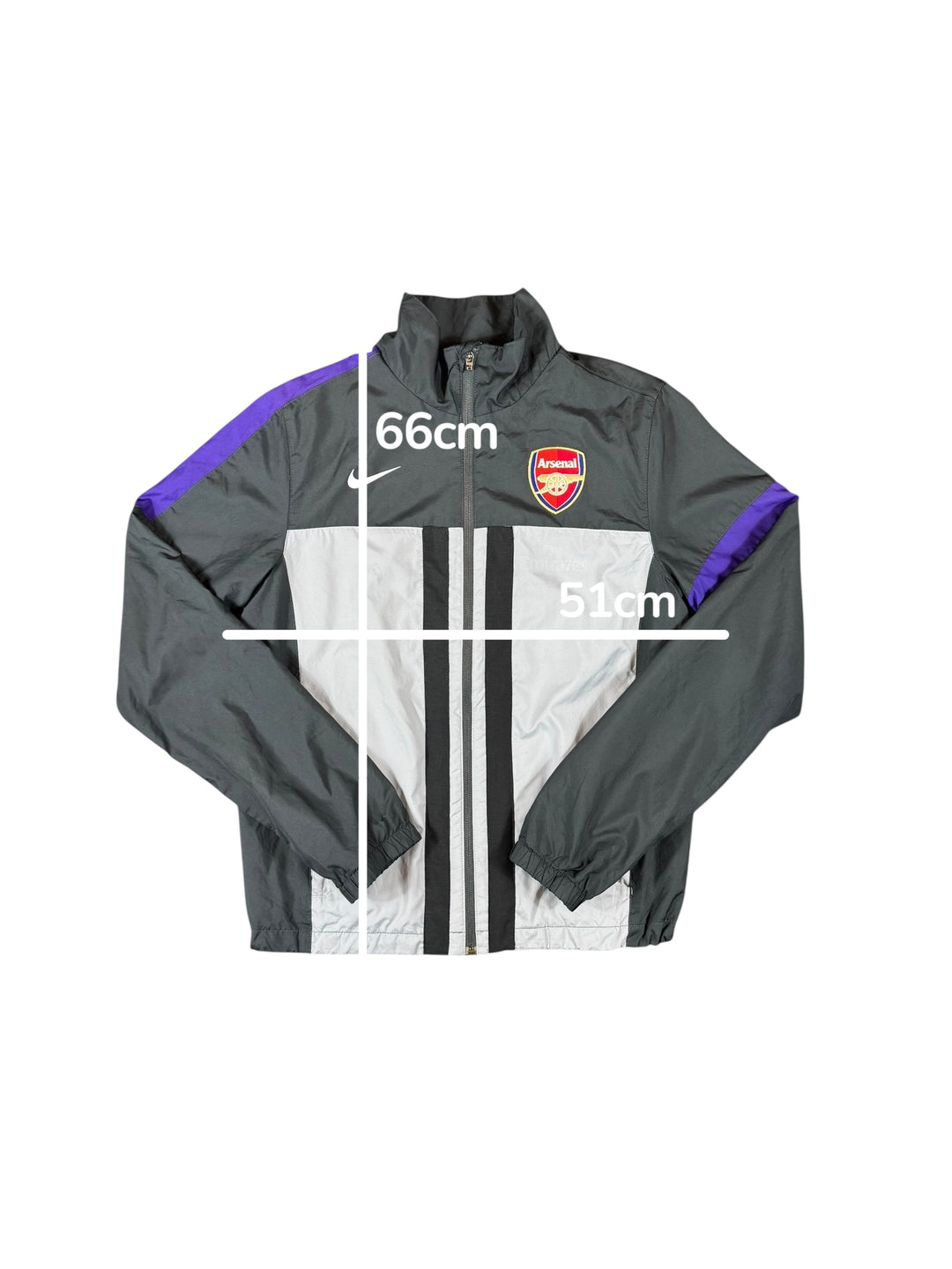 2012/13 Arsenal Nike Windbreaker Jacket - 8/10 - (S)
