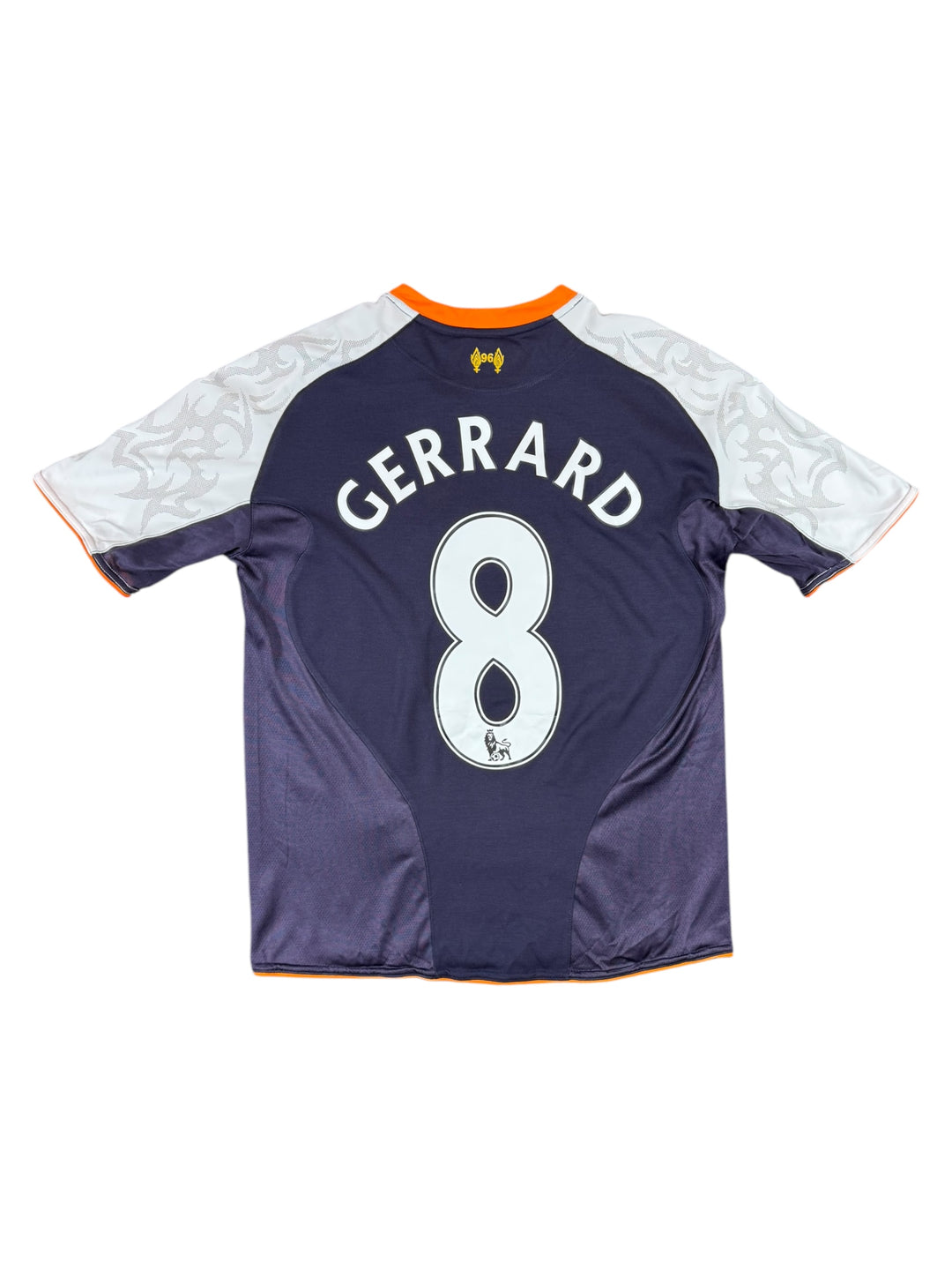 2012/13 Liverpool Warrior Football Shirt #8 Gerrard - 9/10 - (S)