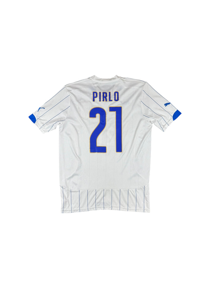 2014-15 Italy Puma Away Shirt #21 PIRLO - 9/10 - (M)