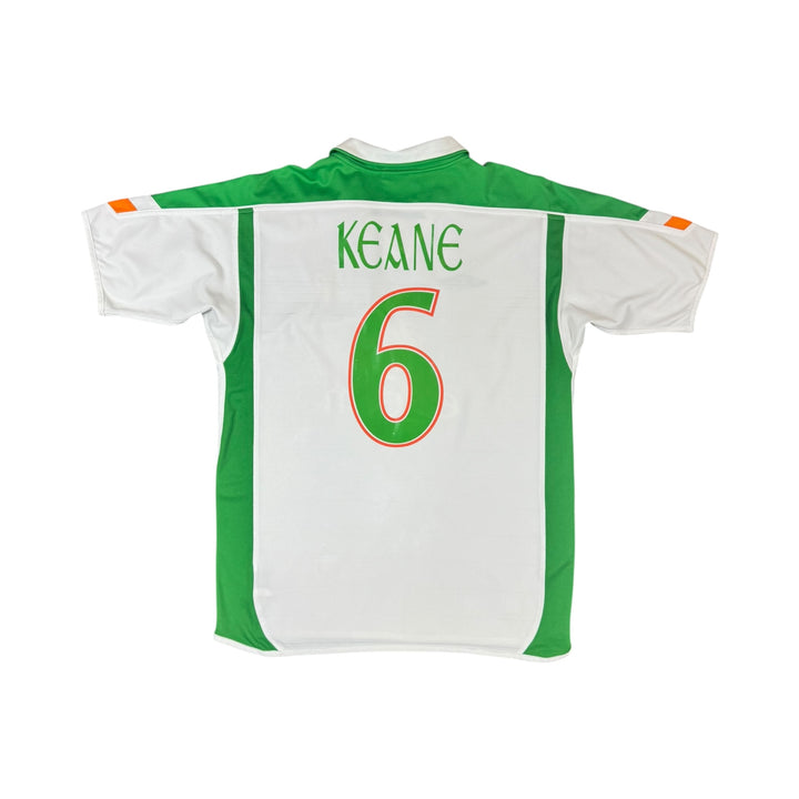 2003-05 Ireland Away Shirt KEANE #6 - 6/10 - (L)