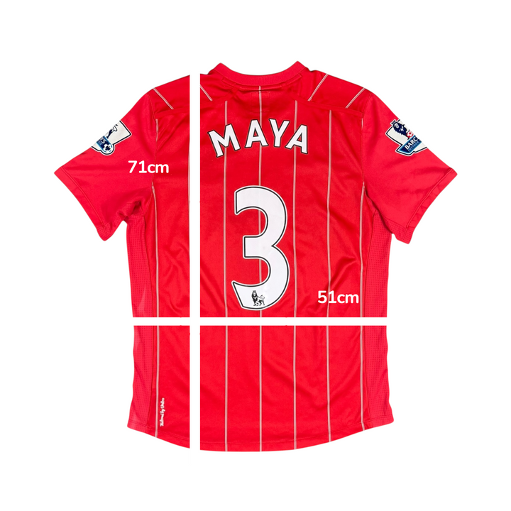 2012-13 Southampton Umbro Home Shirt #3 MAYA - 9/10 - (M)