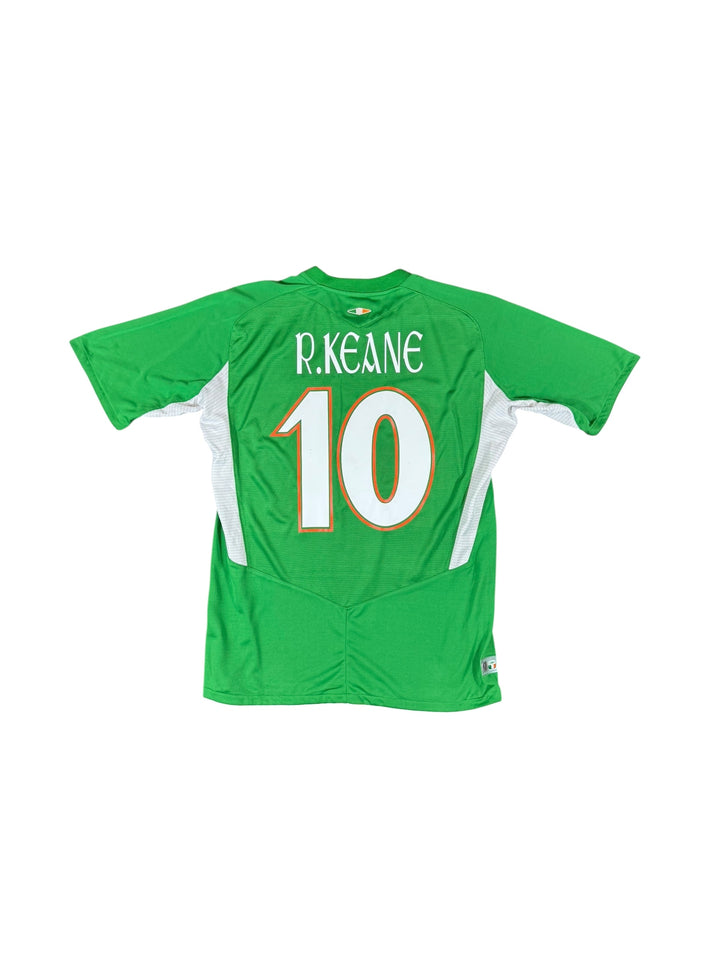 2004-06 Ireland Umbro Home Shirt #10 R. KEANE - 8/10 - (M)
