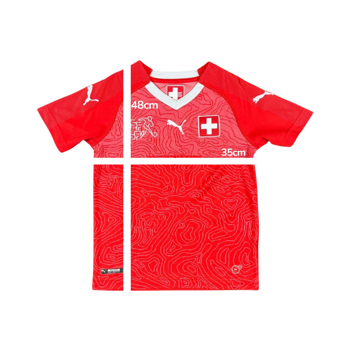2018-20 Switzerland Puma Home Shirt - 10/10 - (7-8 Years)