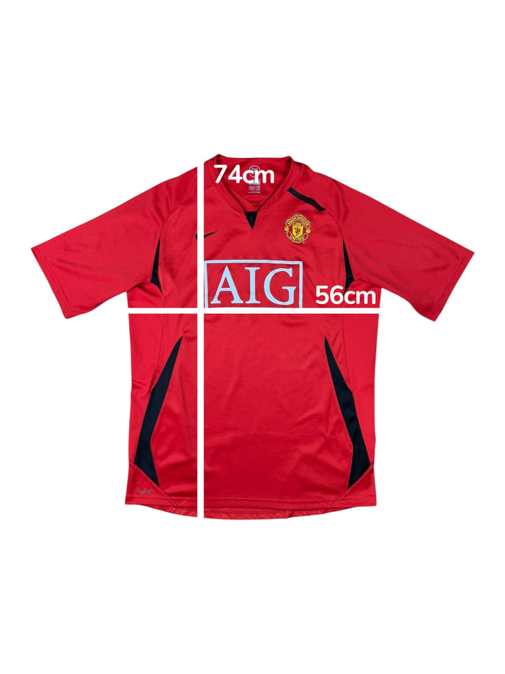 2007/09 Manchester United Nike T90 Training Football Shirt - 8/10 - (L)