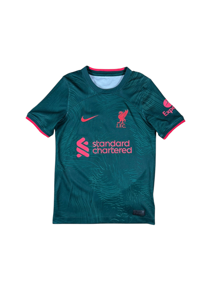 2022/23 Liverpool Third Shirt #11 SALAH - 9/10 - (9-10 Years)