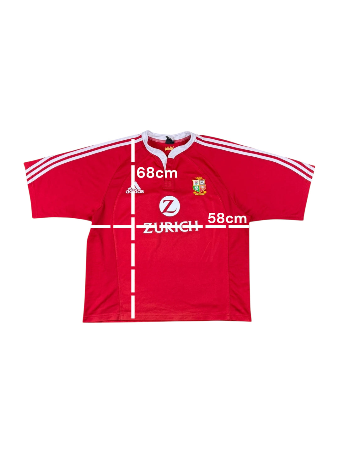 2005 British Irish Lions Adidas Rugby Shirt “New Zealand” - 8/10 - (M)