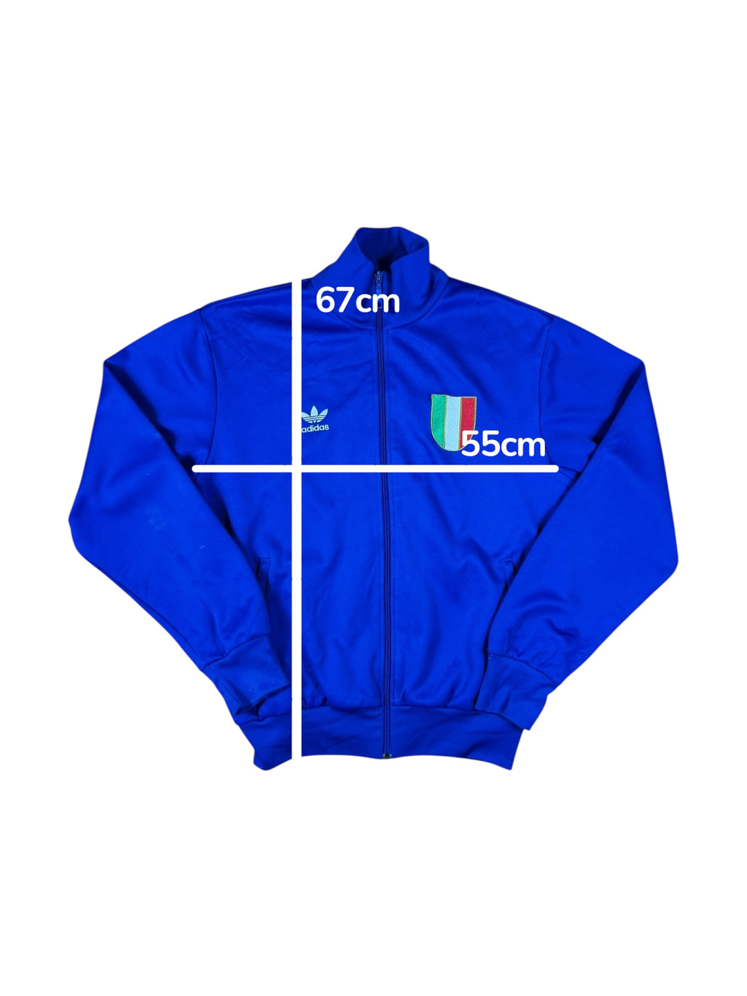 2005/06 ITALY Adidas Training Football Jacket - 7/10 - (M)