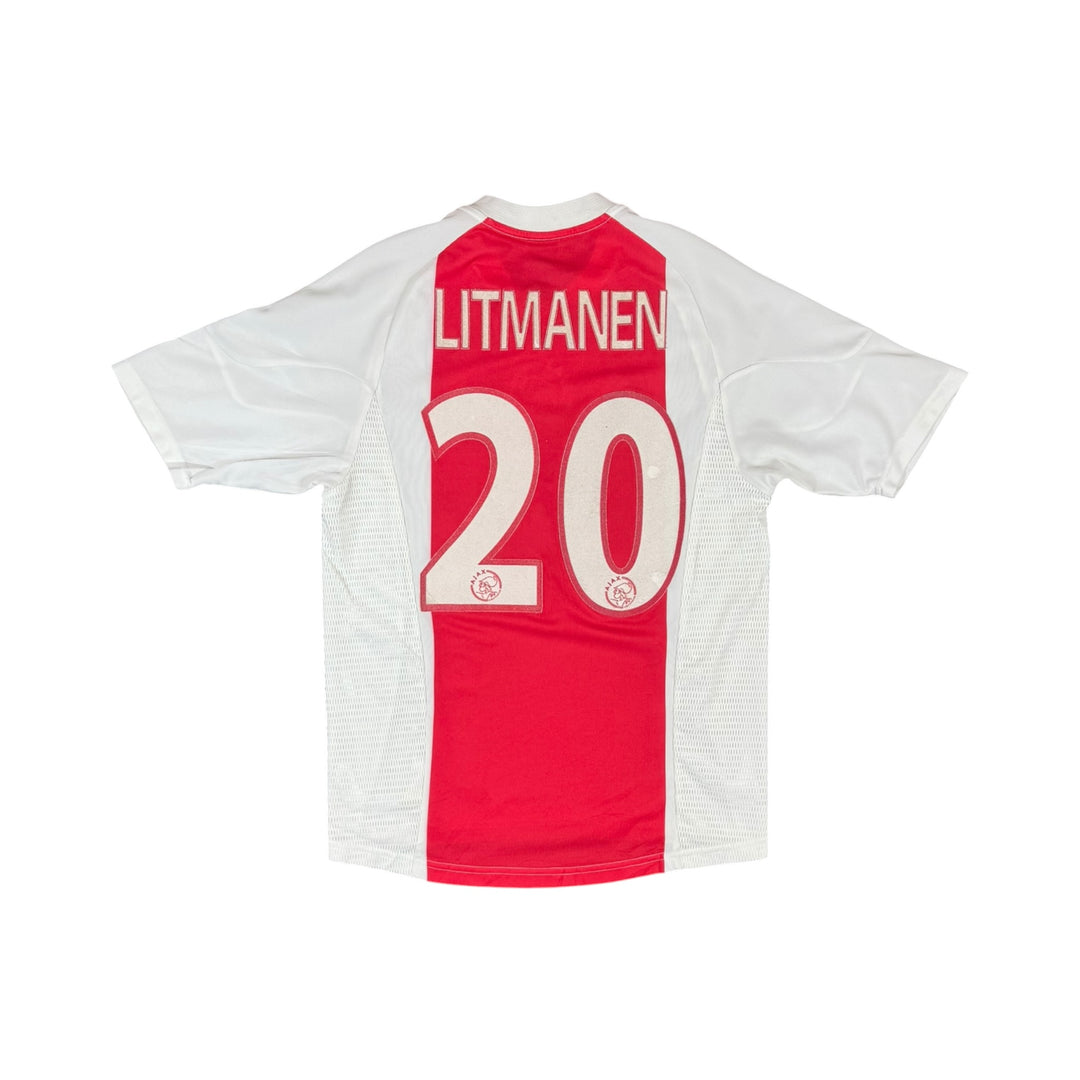 2002-03 Ajax Home Shirt LITMANEN #20 - 8/10 - (S)