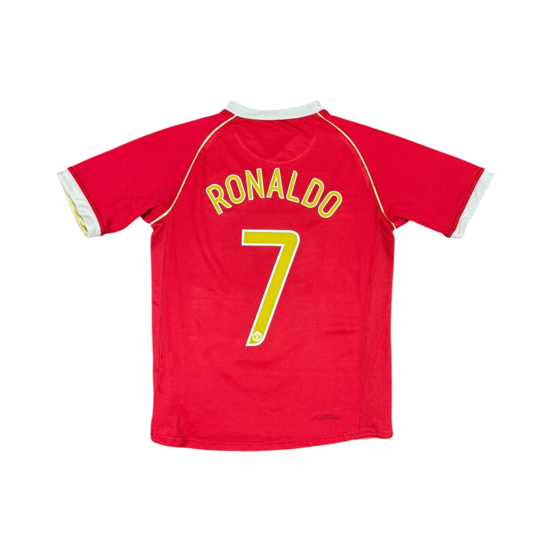 2006-07 Manchester United Home Shirt RONALDO #7 - 7/10 - (12-13 Years)