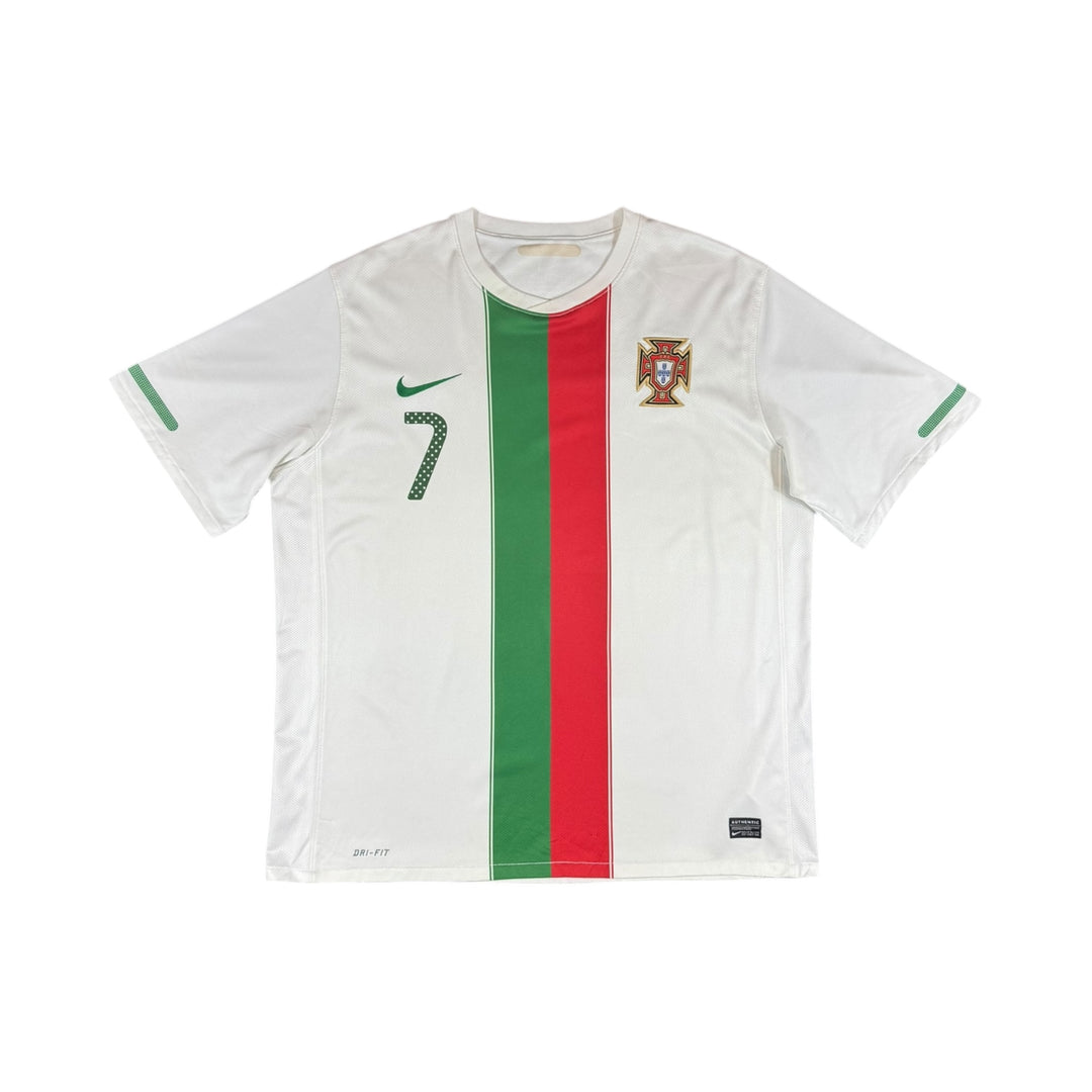 2010-11 Portugal Nike Away Shirt #7 RONALDO - 8/10 - (XL)