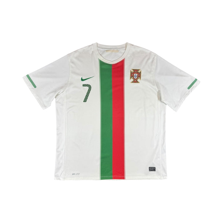 2010-11 Portugal Nike Away Shirt #7 RONALDO - 8/10 - (XL)